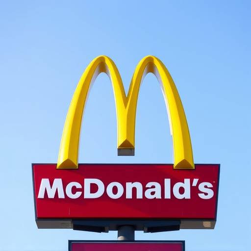 McDonald's fast food company logo